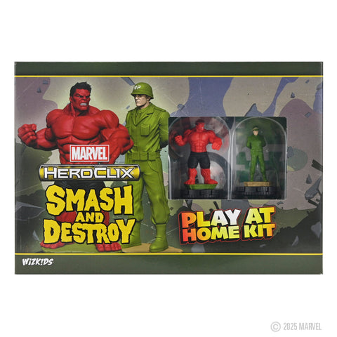 HeroClix: Marvel Smash and Destroy Play at Home Kit