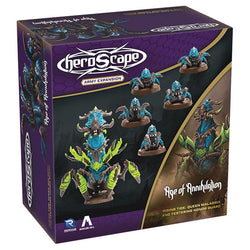 Heroscape: Rising Tide - Queen Maladrix and Festering Honor Guard Army Expansion