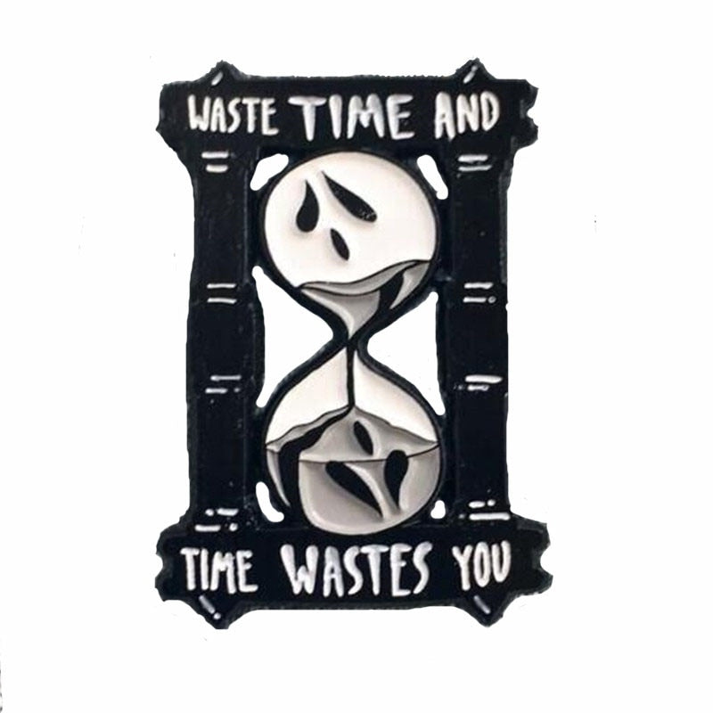 Happy Halloween Enamel Pin Trick