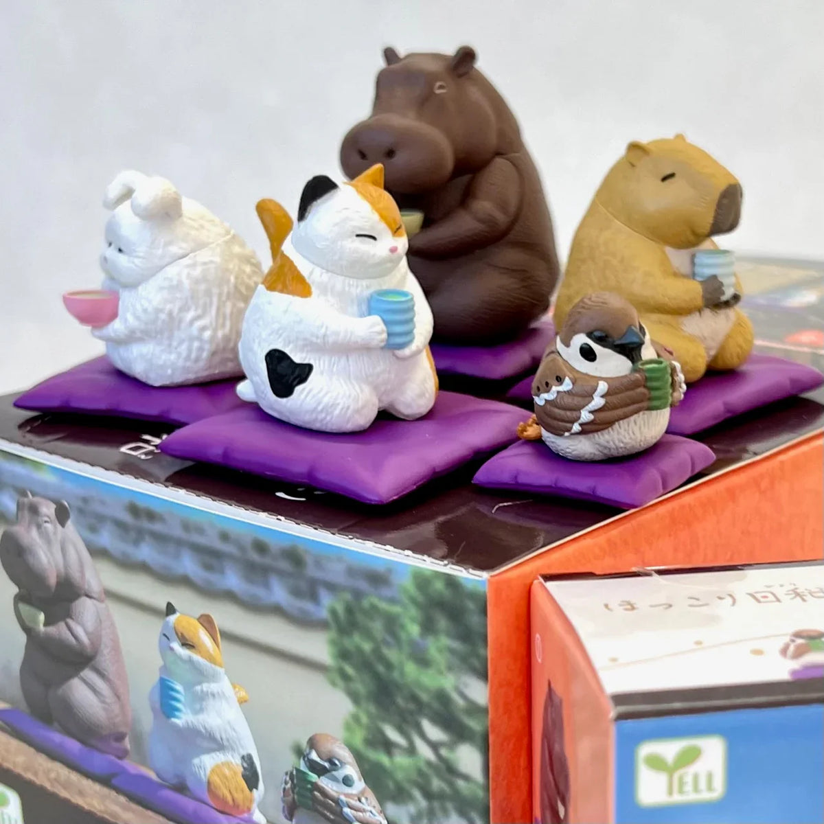 TEA TIME ANIMALS FIGURINE BLIND BOX (1 Blind Box)