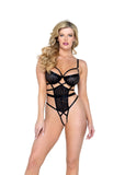 Wild Stripe Crotchless Teddy