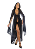 Smoldering Maxi Nightgown 2-Piece Set