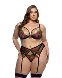 Cherry Delight 3pc Garter Set