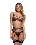 Cherry Delight 3pc Garter Set