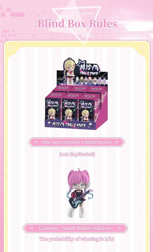 MISYA Idol’s Band Series Blind Box (1 Blind Box)