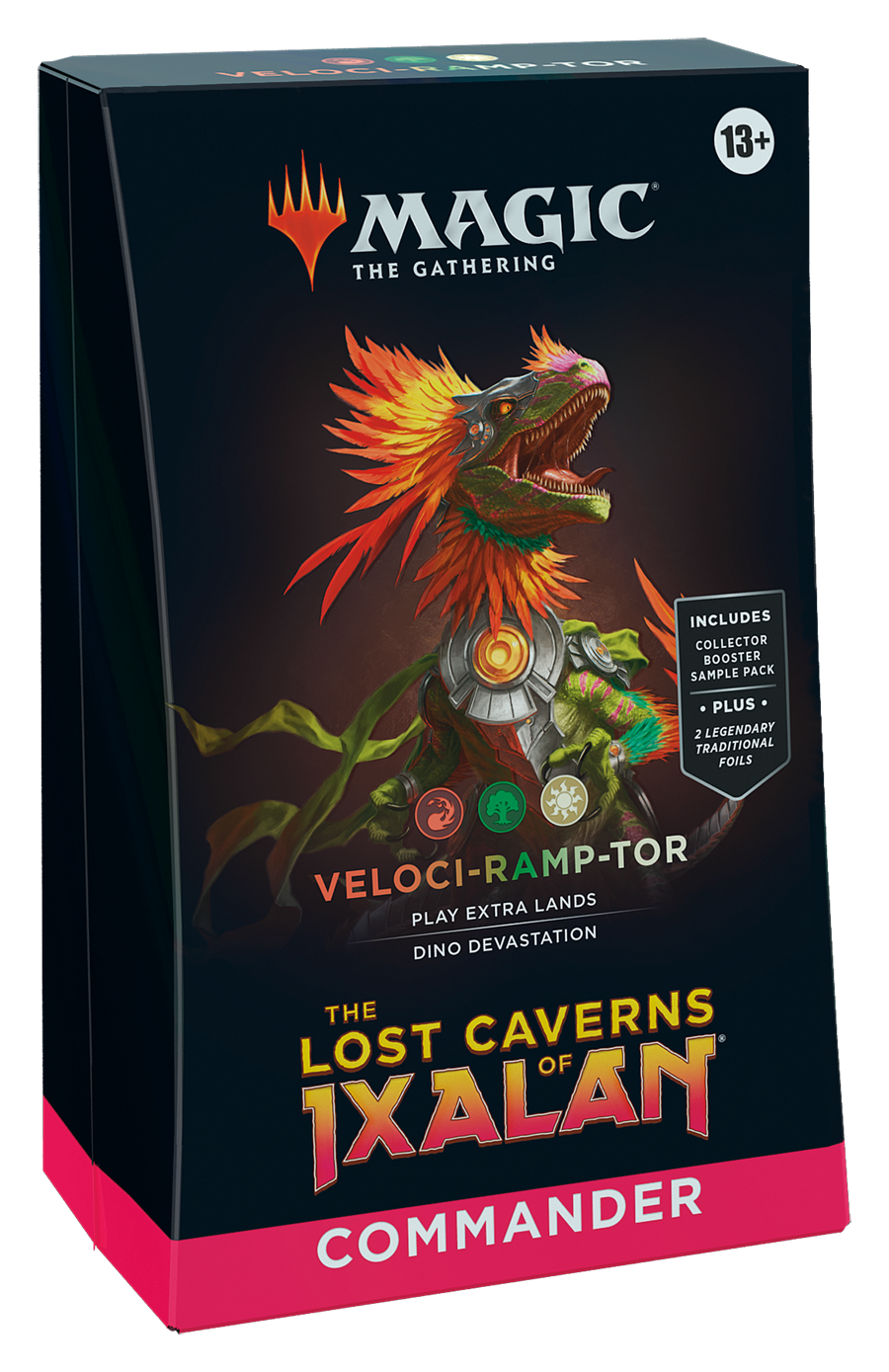 Magic: the Gathering - The Lost Caverns of Ixalan Commander Deck  - Veloci-ramp-tor