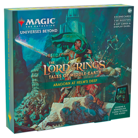 Magic: the Gathering - The Lord of the Rings -Tales of Middle-earth Scene Box - Aragorn at Helm's Deep