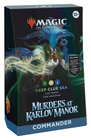 Magic: the Gathering - Murders at Karlov Manor Commander Deck  - Deep Clue Sea