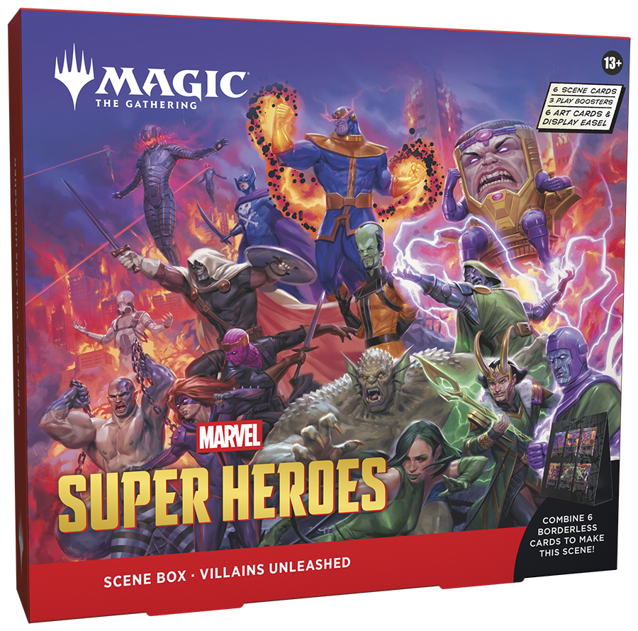 Magic: the Gathering - Marvel Super Heroes - Villains Unleashed Scene Box