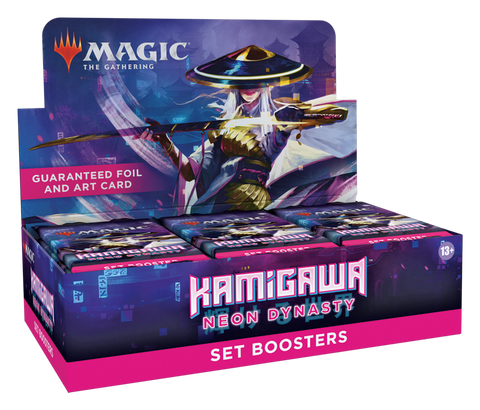 Magic: the Gathering - Kamigawa: Neon Dynasty Set Booster Display Box