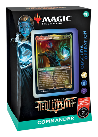 Magic: the Gathering - Streets of New Capenna Commander Deck - Obscura Operation  (White-Blue-Black)
