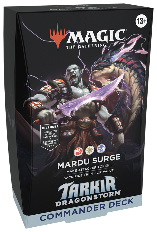 Magic: The Gathering - Tarkir Dragonstorm Commander Deck - Mardu Surge