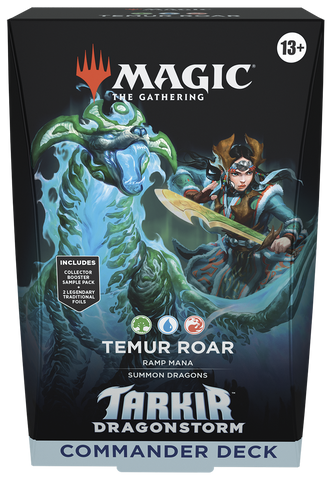 Magic: The Gathering - Tarkir Dragonstorm Commander Deck - Temur Roar