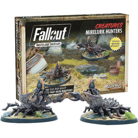Fallout: Wasteland Warfare - Creatures - Mirelurk Hunters