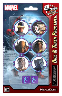 HeroClix: X-Men - Rise and Fall - Dice and Token Pack
