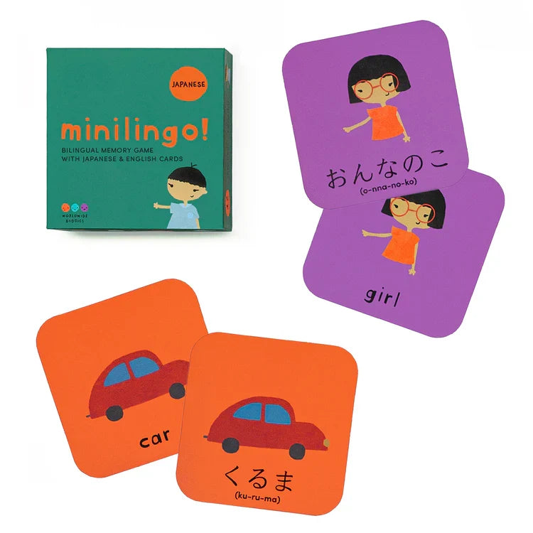 Minilingo, Japanese/English Flashcards