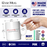 Funny Valentine's Day Personalized Mug, I'll Give You The V Later Gift With Custom Name
