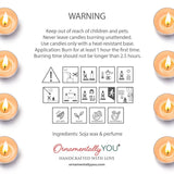 Love Potion Romantic Candle, Sandalwood Flavored Valentine Decor