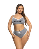 Playboy Comfy Bunny 2pc Cropped Cami Set