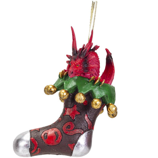 Dragons: Ruth Thompson - Dragon Lights Ornament - Stocking