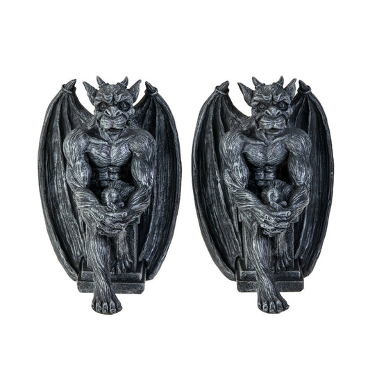 Gargoyle Bookends