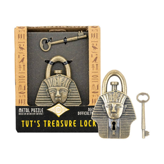 Project Genius: Metal Puzzle - Tut's Treasure Lock