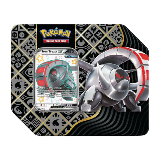 Pokemon: Scarlet & Violet - Paldean Fates - Tin - Shiny Iron Treads ex