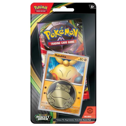 Pokemon: Mega Evolution - Perfect Order - Checklane Blister Pack - Makuhita