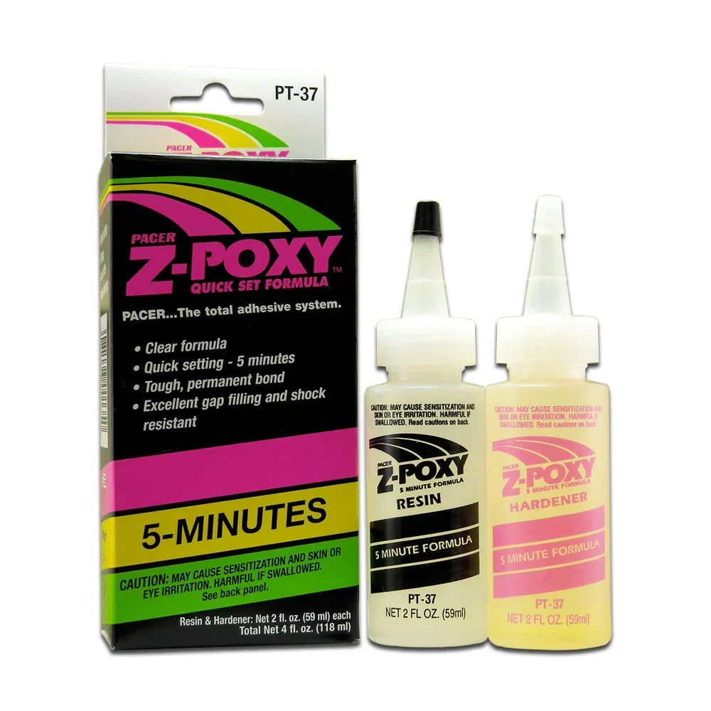 ZAP: 5-Minute Z-Poxy Bottles