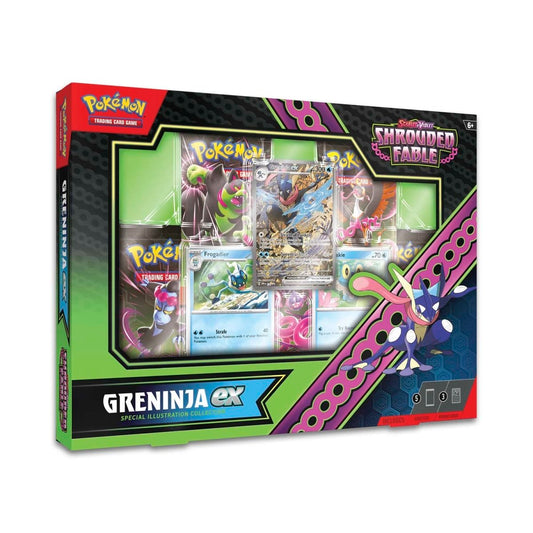 Pokemon: Scarlet & Violet - Shrouded Fable Greninja ex Special Illustration Collection