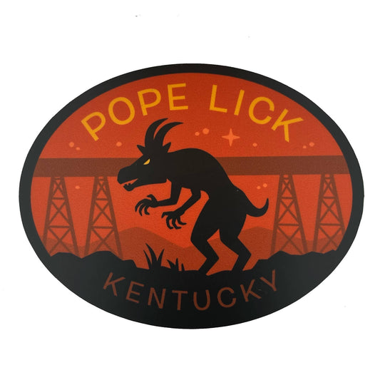 Pope Lick, Kentucky Travel Sticker