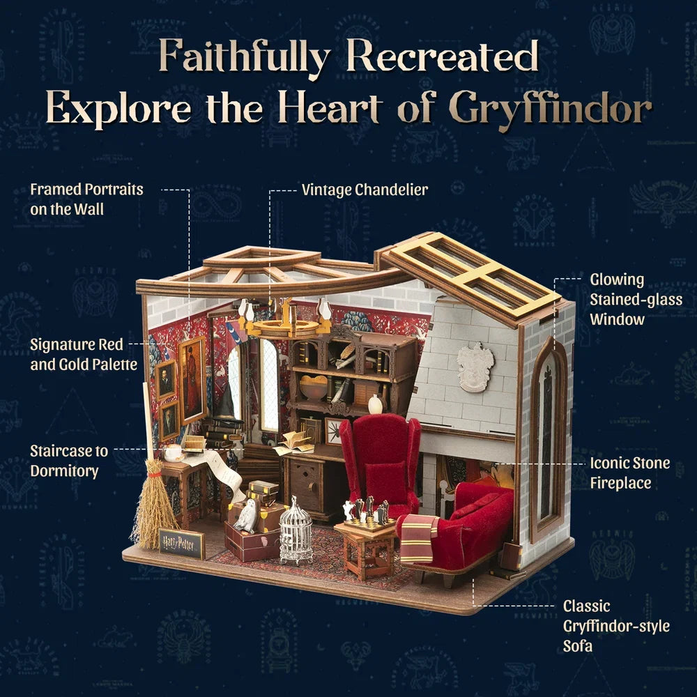 Puremind: Harry Potter Craft Kit - Gryffindor Common Room