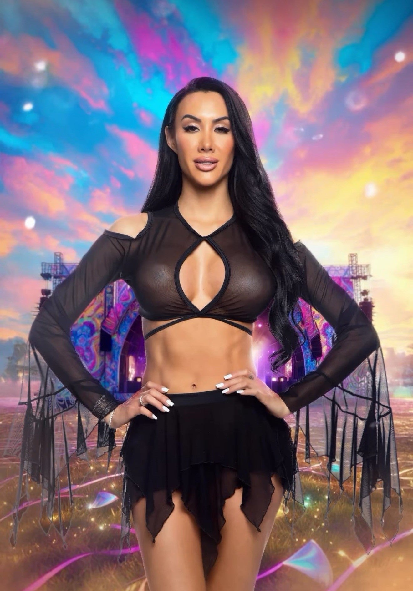 Mesh Flow Top