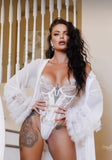 Peony Paradise Bridal Teddy