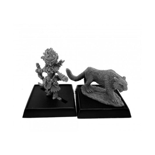 Pathfinder: Lini and Droogami, Iconic Gnome Druid - 2E