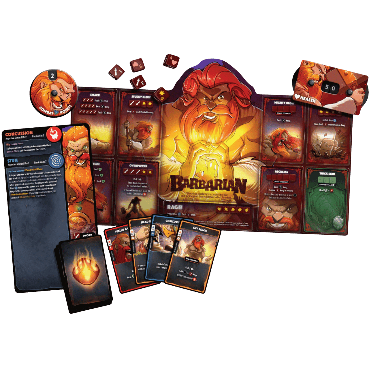 Dice Throne: Hero Pack - Barbarian