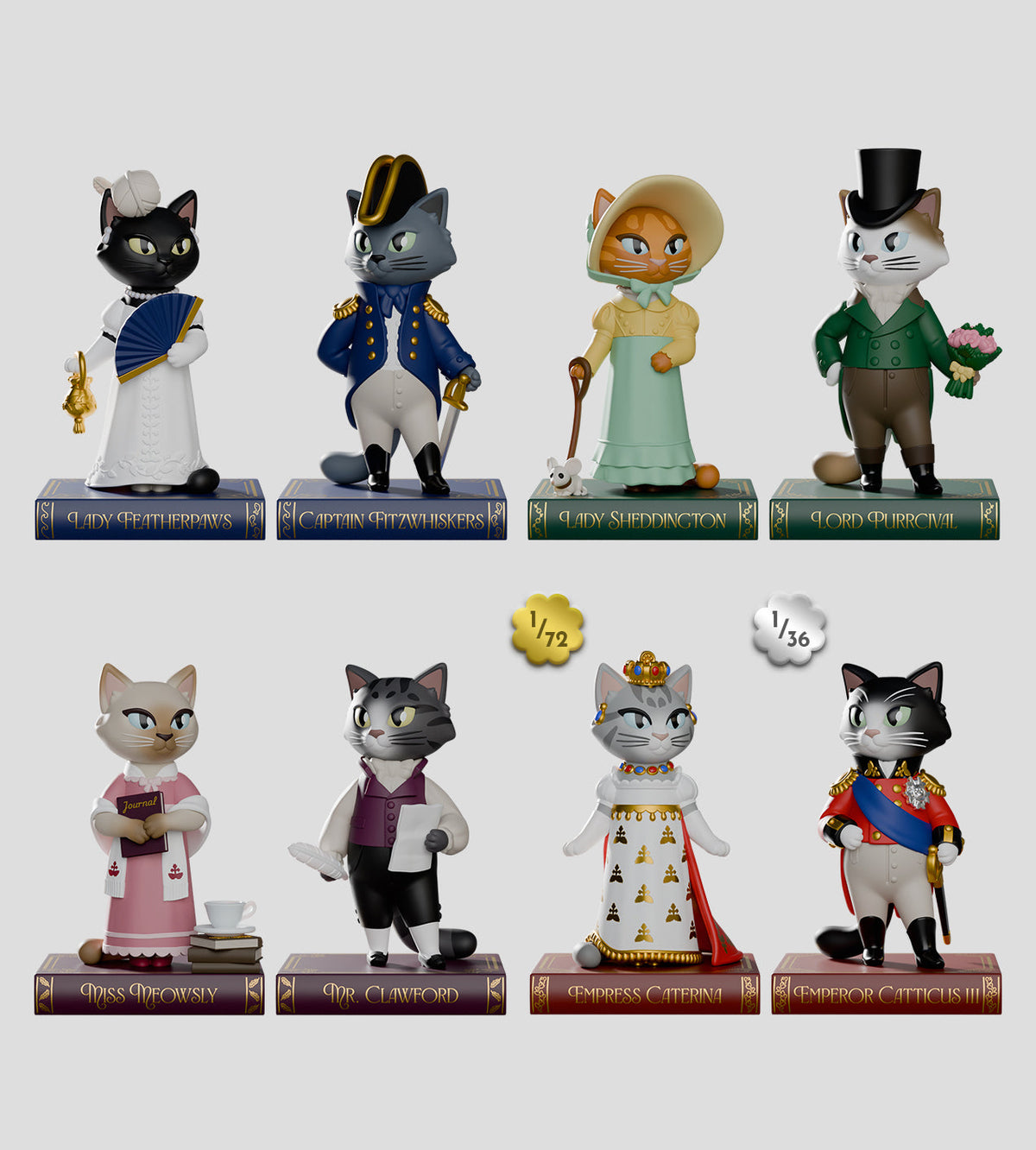 Regency Cats Blind Box (1 Blind Box)