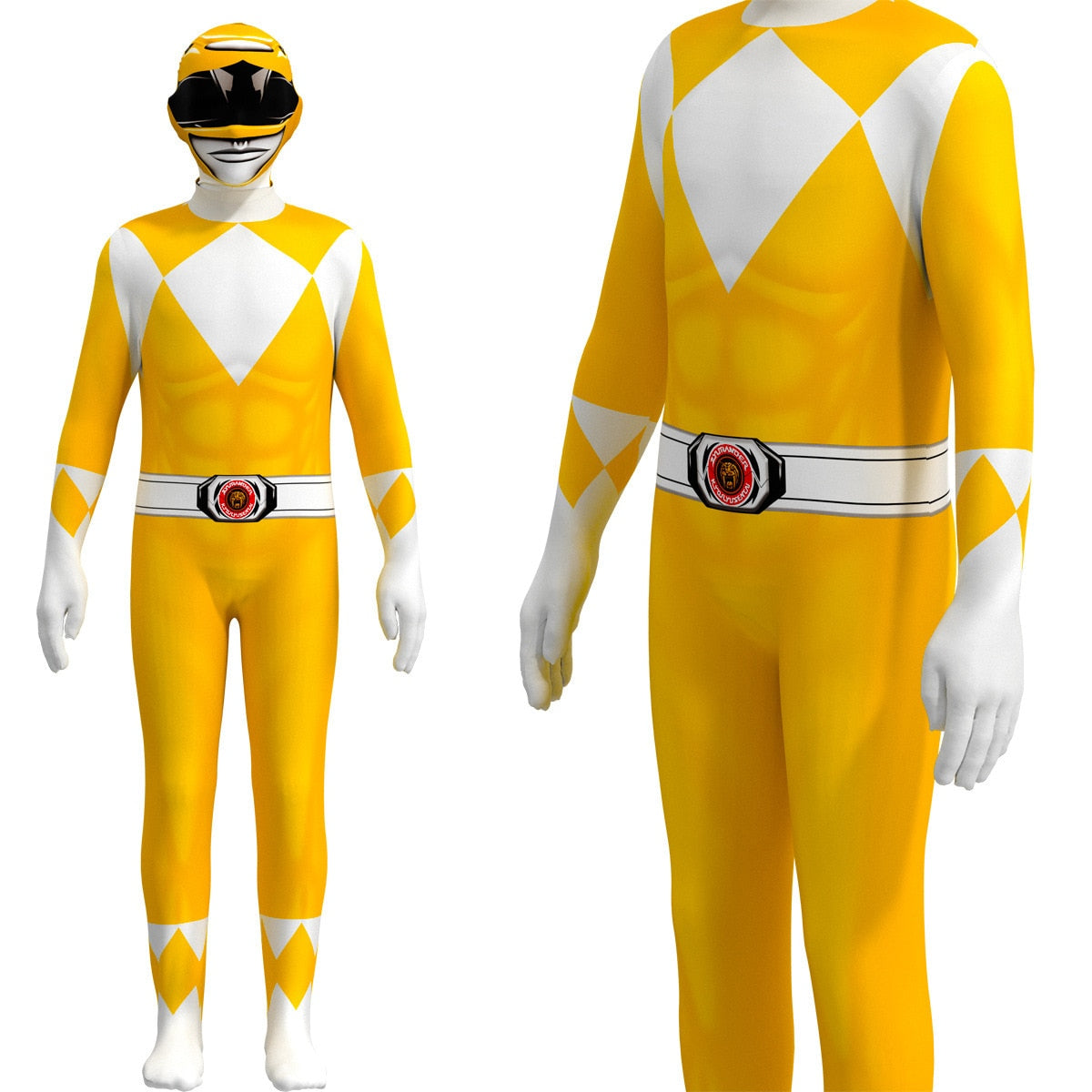 Power Samurai Shinkenger Rangers Kids Cosplay Suit