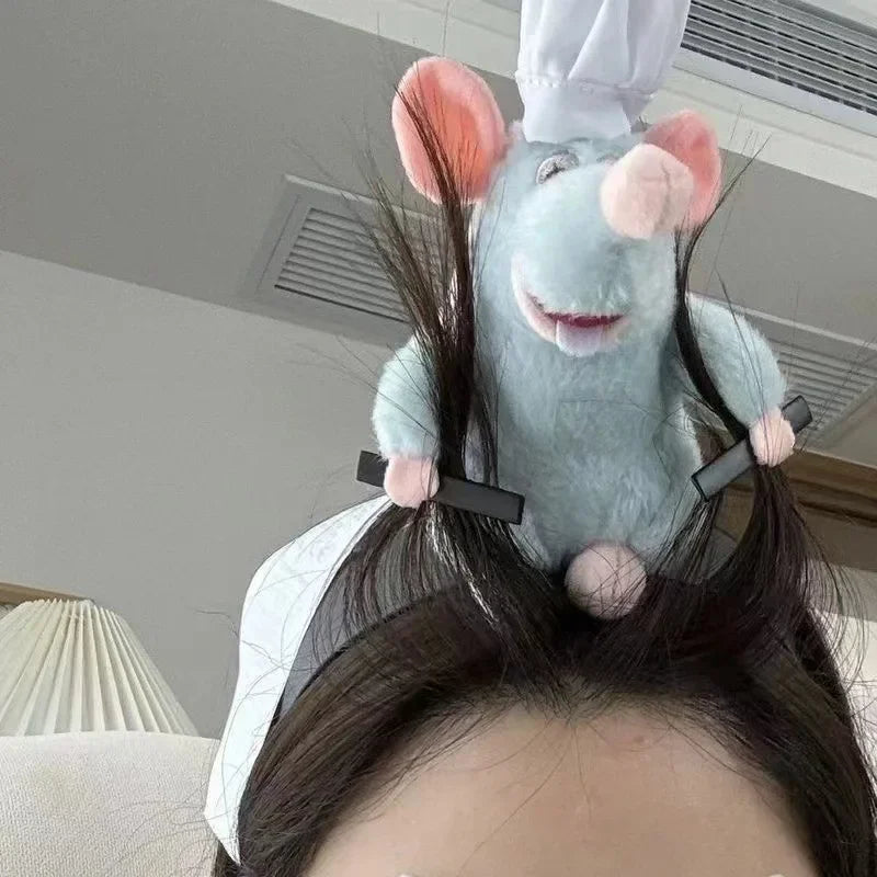 New Ratatouille Cartoon Plush Doll Headband
