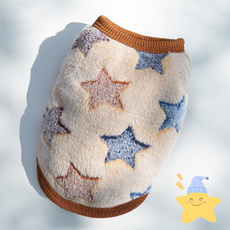 Cute Fleece Pet Dog Clothes For Small Dogs