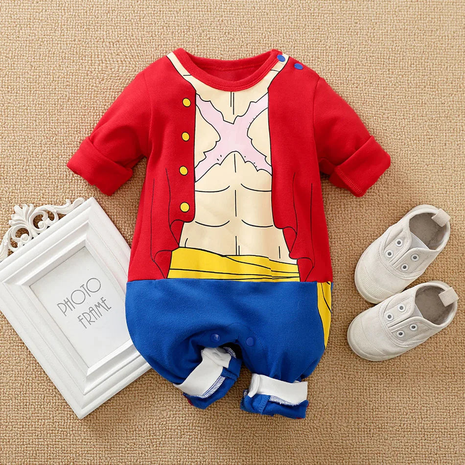 Baby Girl Boy Costume Anime Clothes Newborn Romper