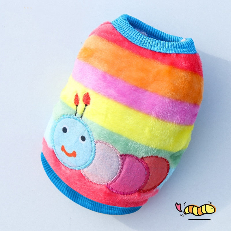 Cute Fleece Pet Dog Clothes For Small Dogs