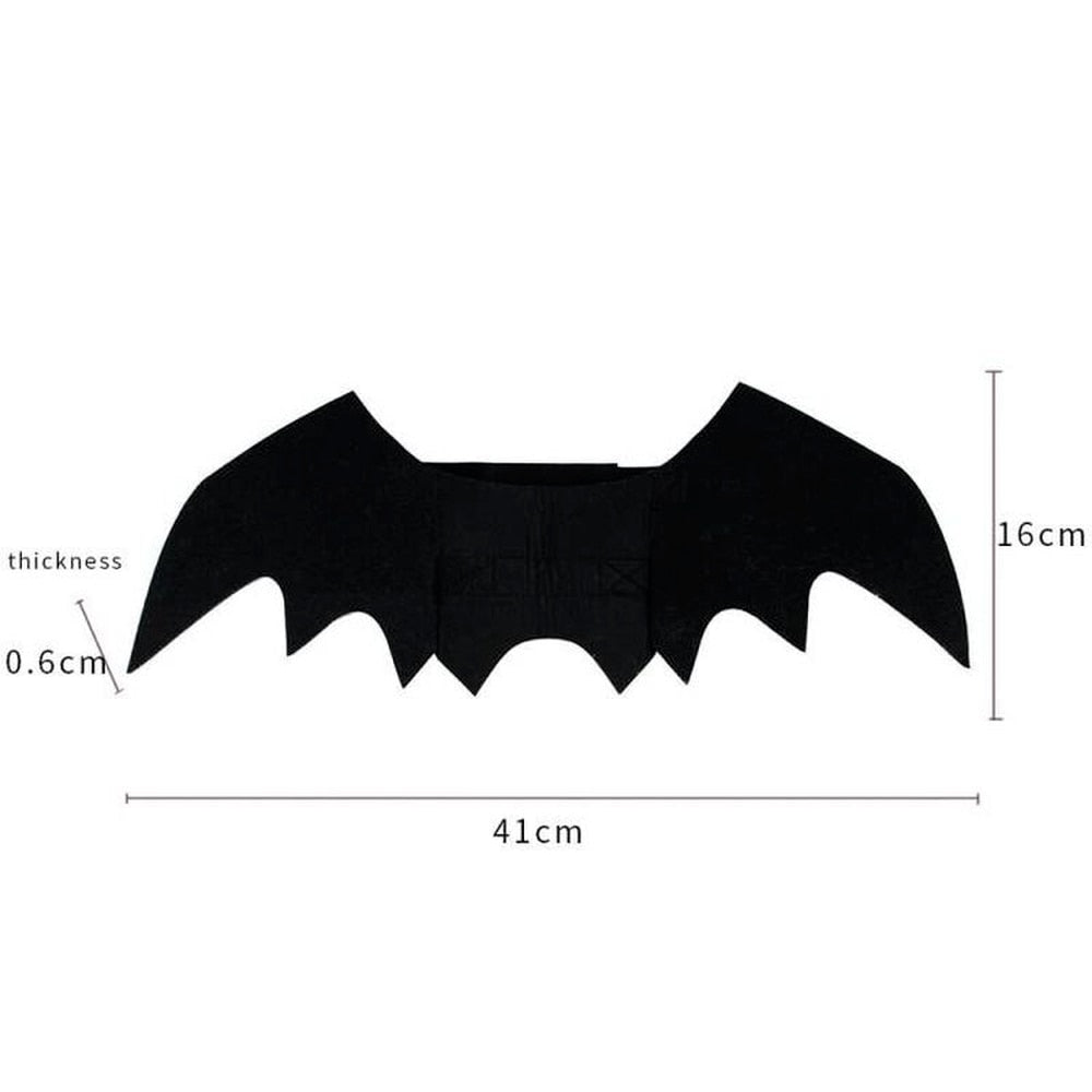 Fashion Cat Clothes Bat Wings