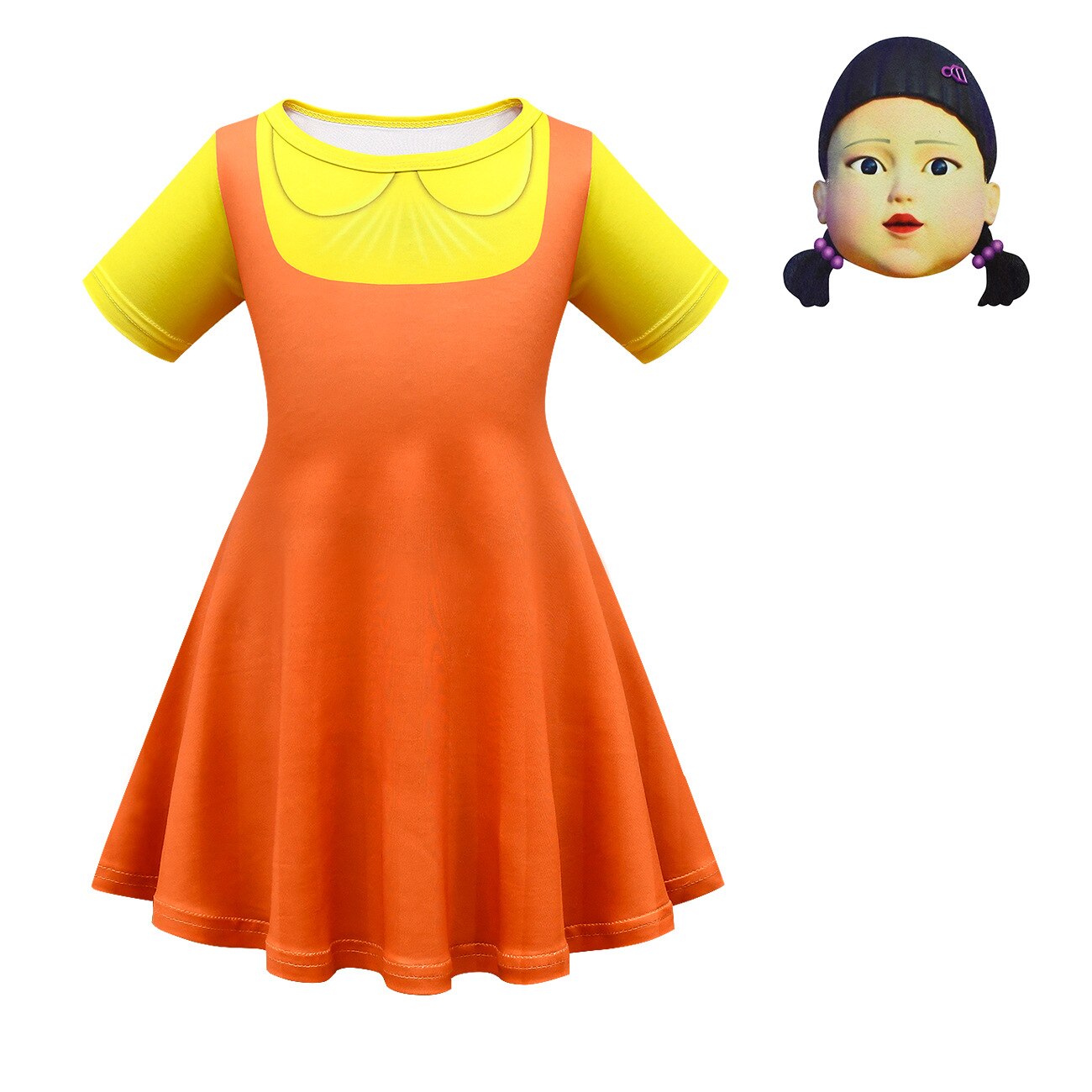 Halloween Party Girls Short Sleeve