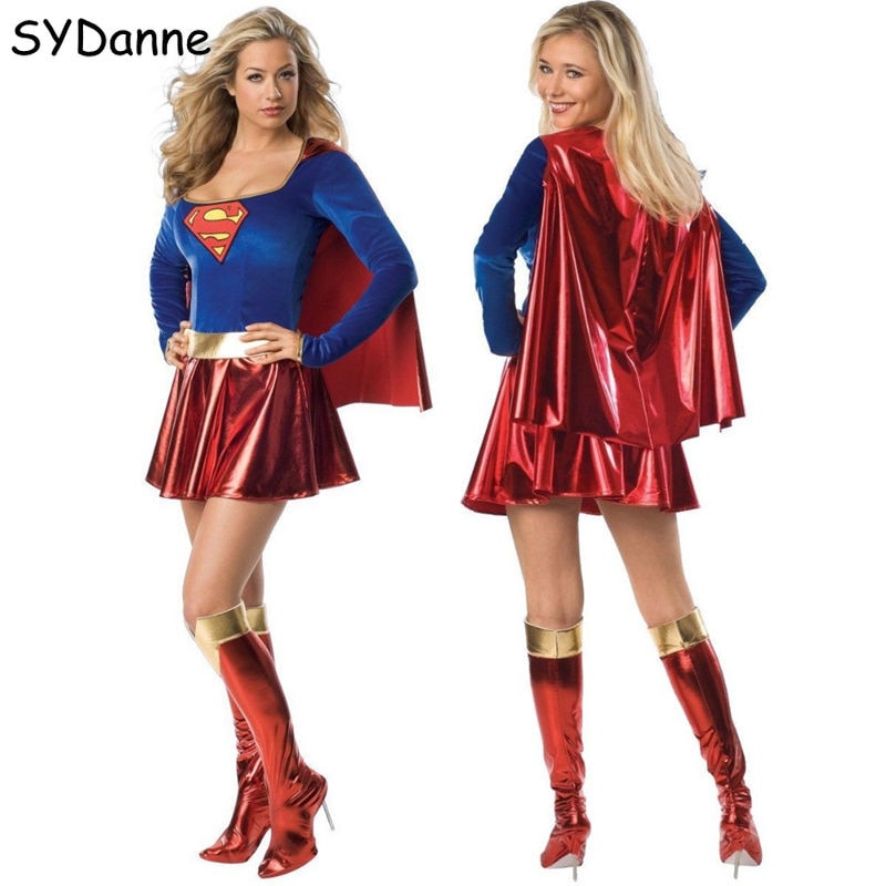 Adult Kids Superhero Halloween Clothes