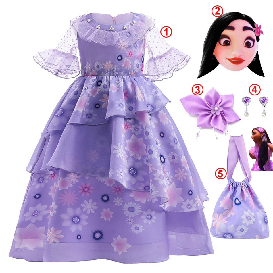 Frozen Girls Isabela Costume