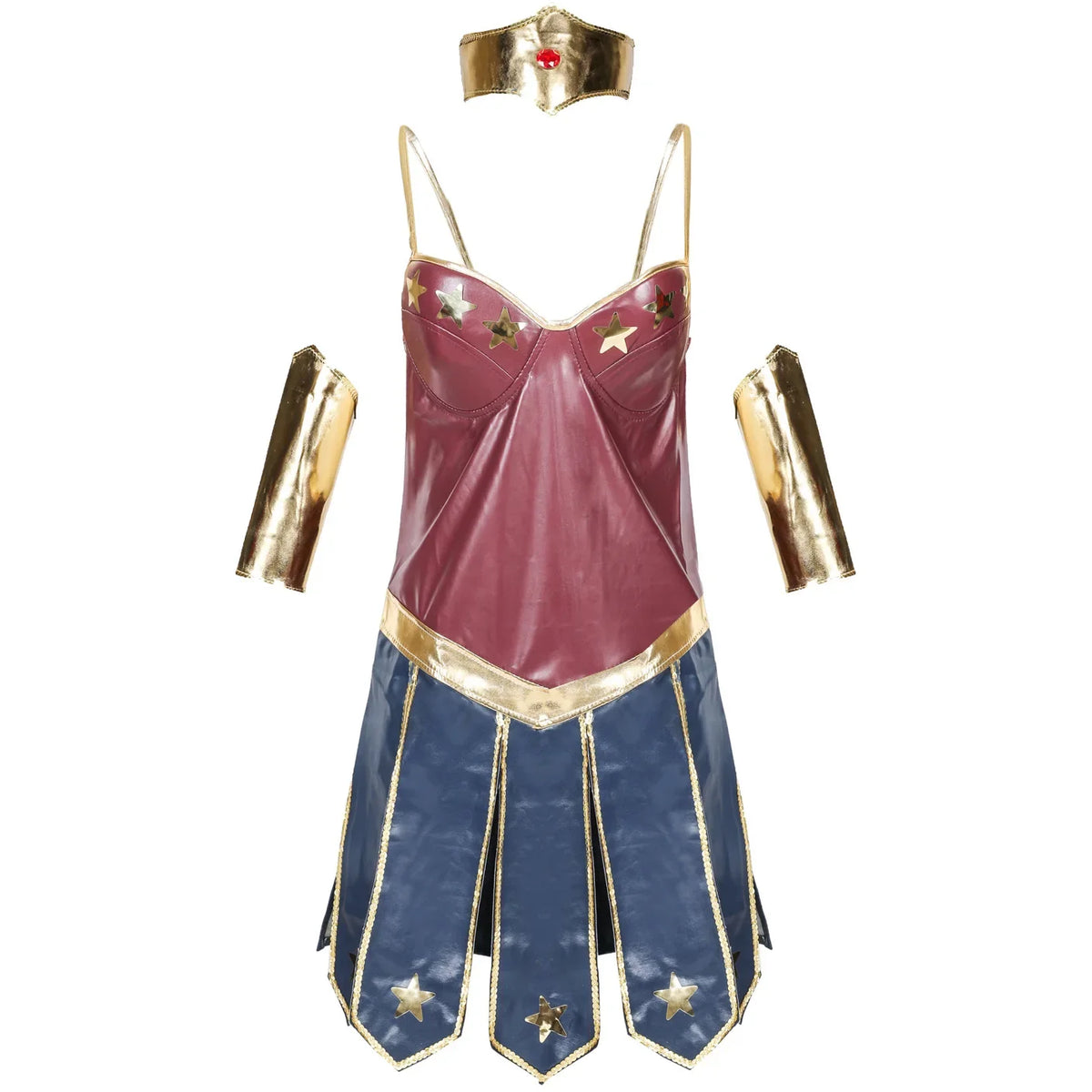 Women Halloween Party Movie Justice Wonder Fantasia Fancy Dress