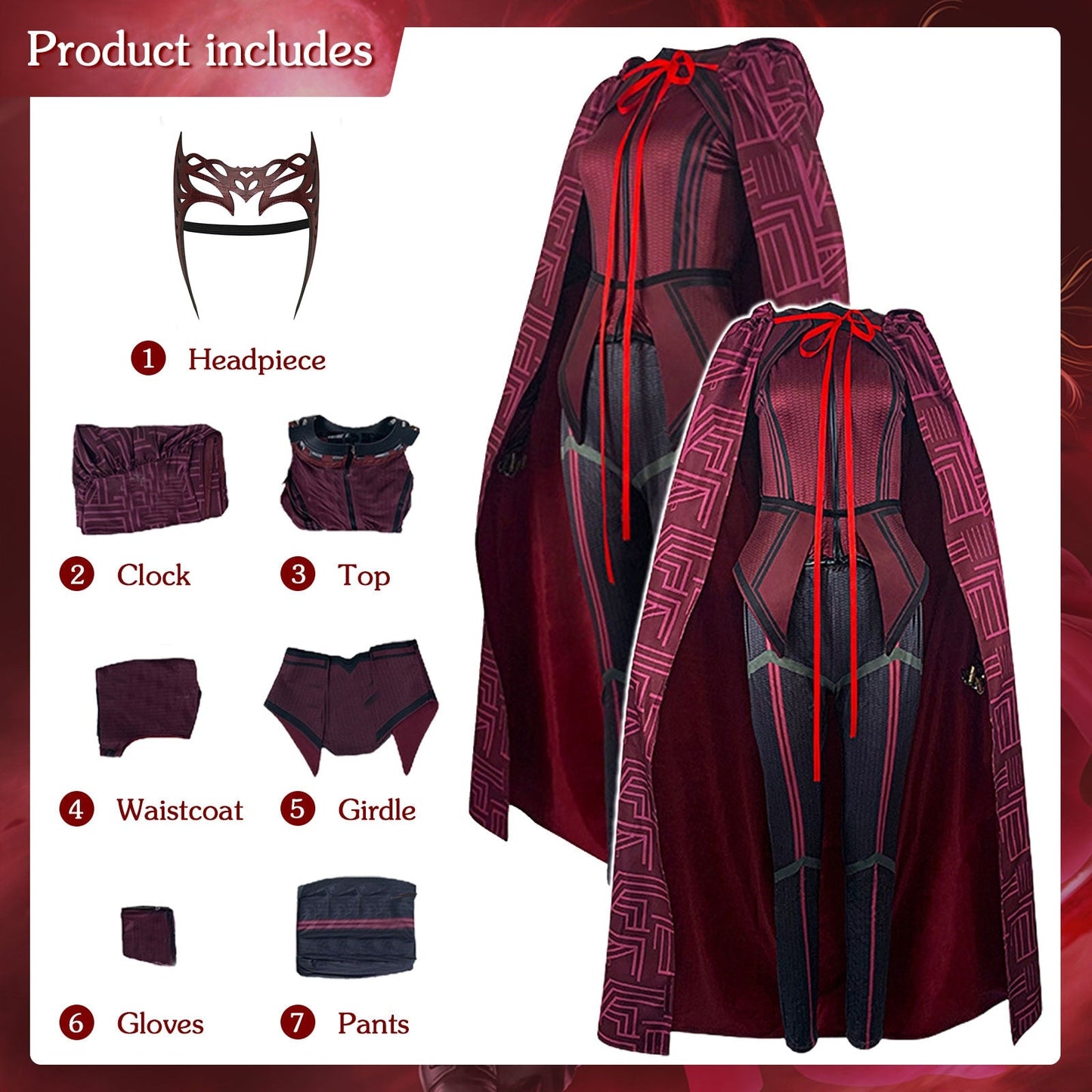 Wanda Vision Costume For Halloween