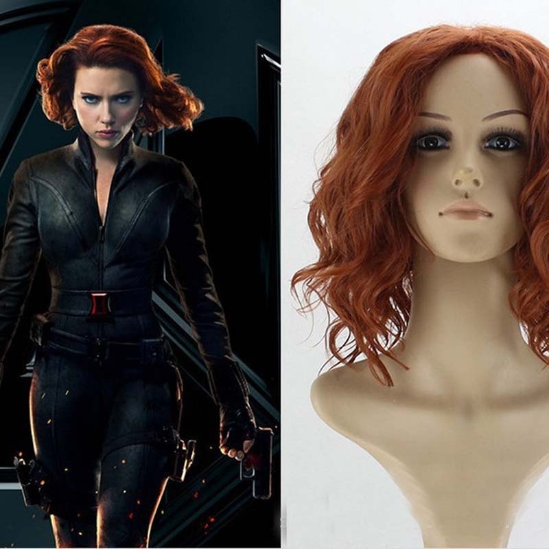 Black Widow Synthetic Wig Cap