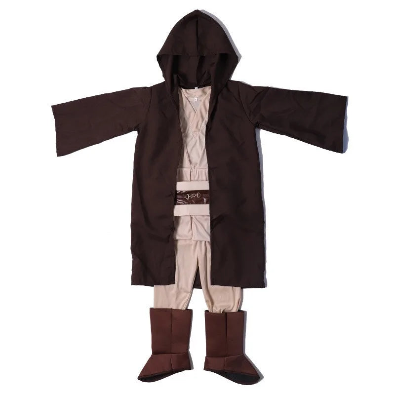 Star Wars Obi-Wan Kenobi Kids Clothing Suit Halloween Party Costumes